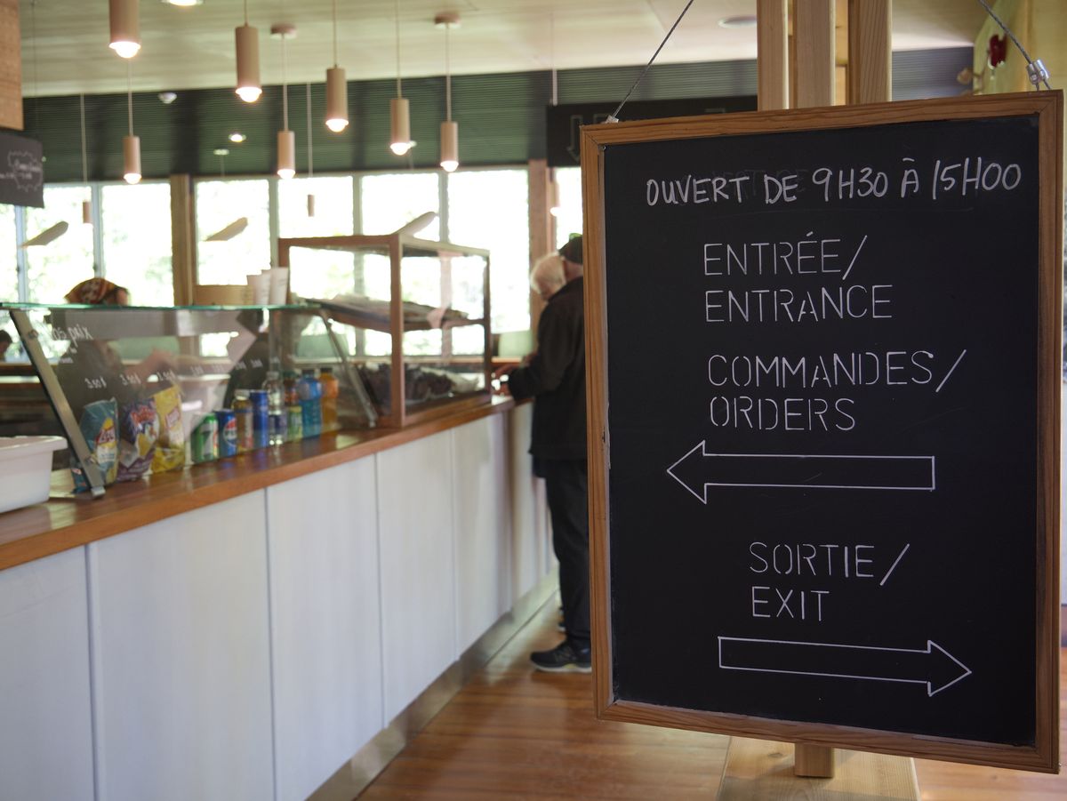Comptoir de commande du Bufton