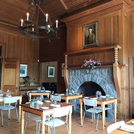Salle de réception de la Villa Estevan